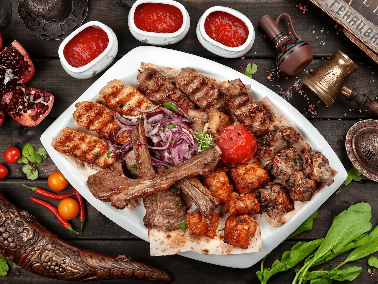 Ассорти шашлыков (халяль)