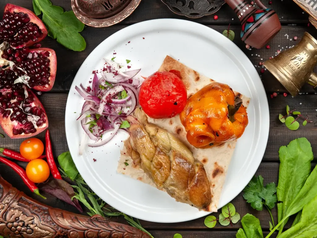 Овощной шашлык — для тех, кто не ест мяса